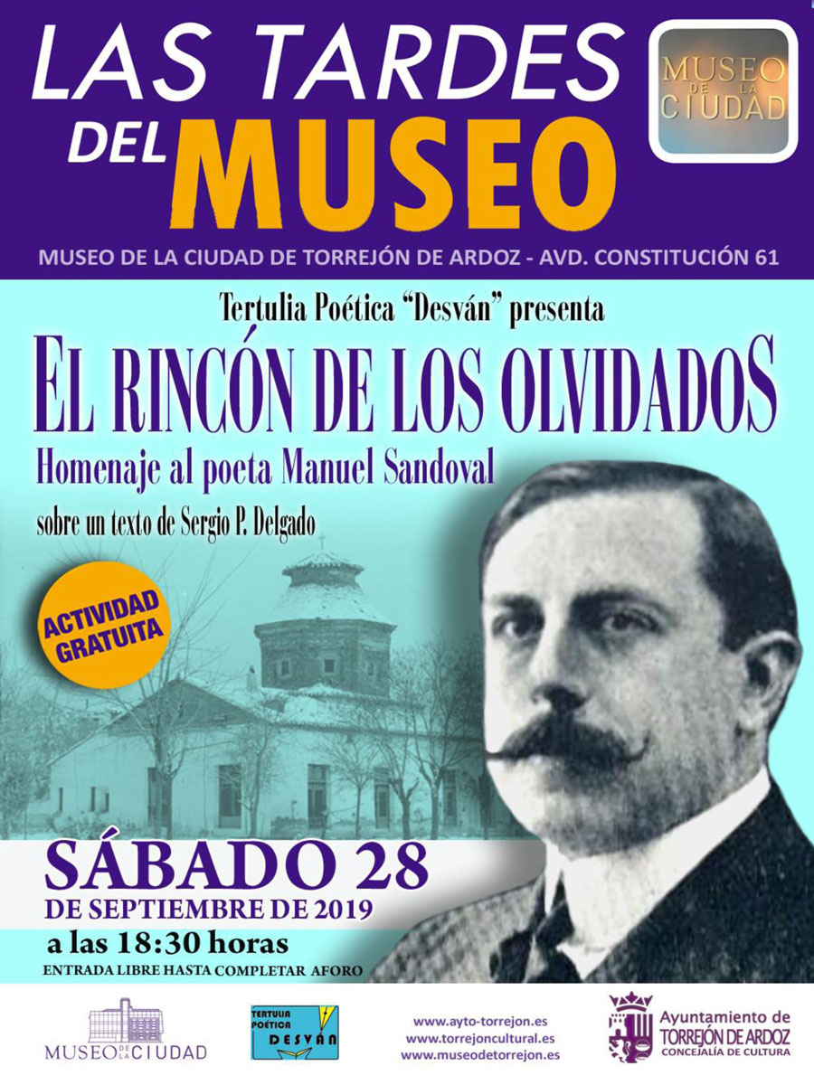 Las Tardes del Museo - Homenaje al poeta Manuel Sandoval
