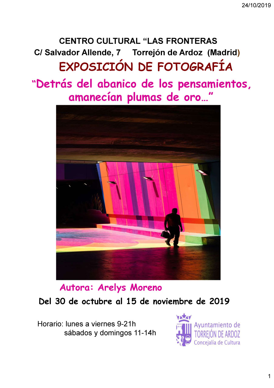 Exposición fotografía Arelys Moreno 