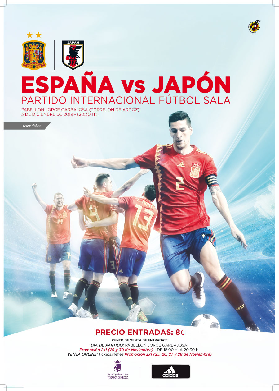 España vs Japón
