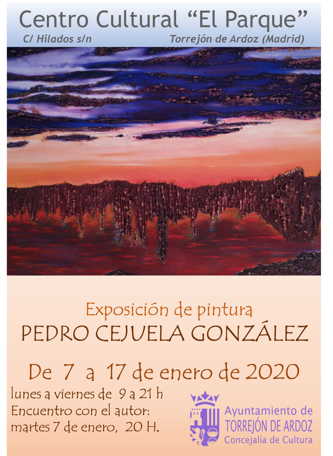 Exposición de pintura de Pedro Cejuela