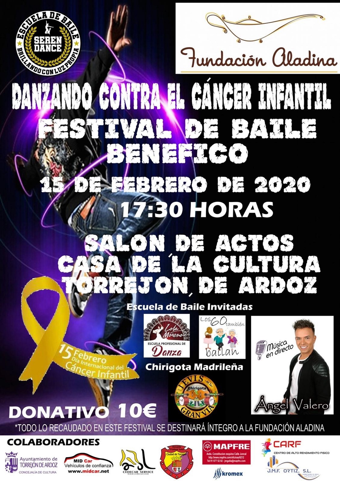 Festival Benéfico de Baile contra el cáncer infantil
