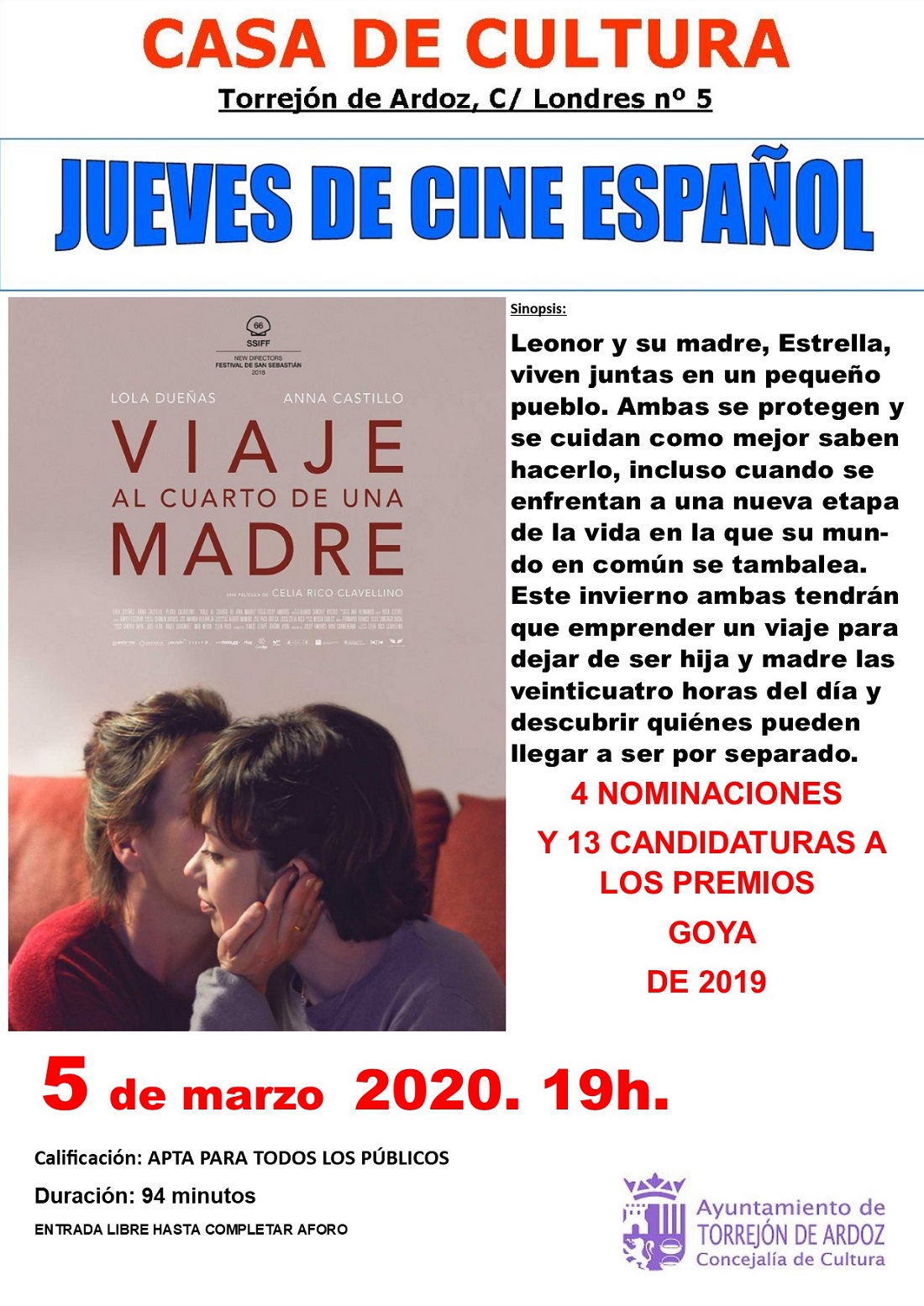 Jueves de Cine español