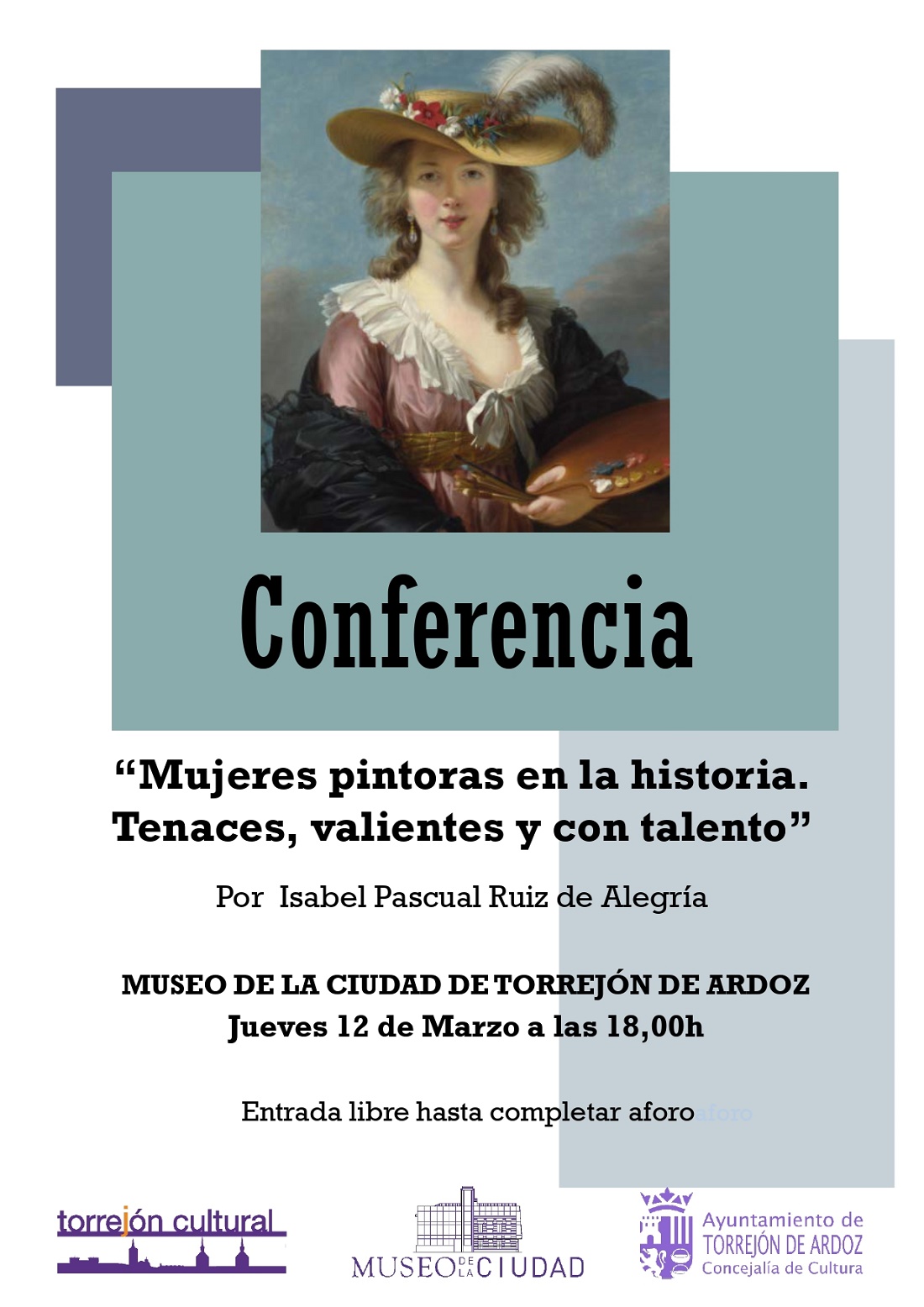 Conferencia: Mujeres pintoras en la Historia