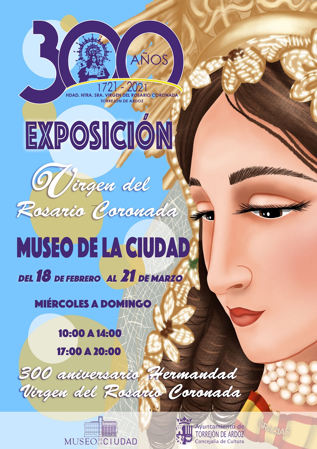 Exposición 300 aniversario de la Hermandad de la Virgen del Rosario Coronada