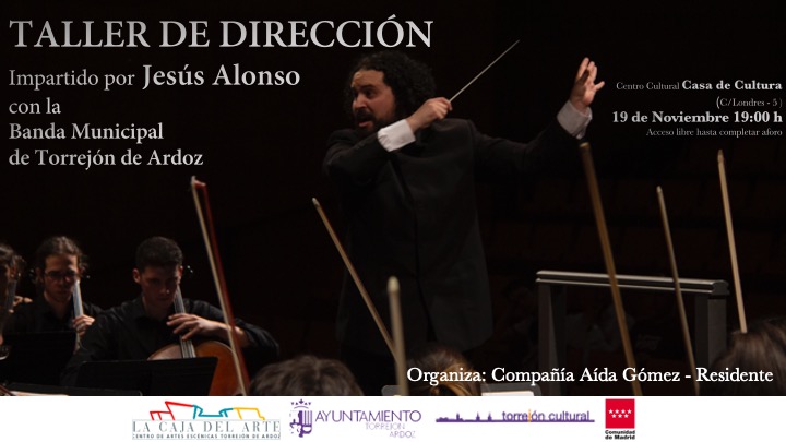 Taller de dirección de orquesta impartido por Jesús Alonso