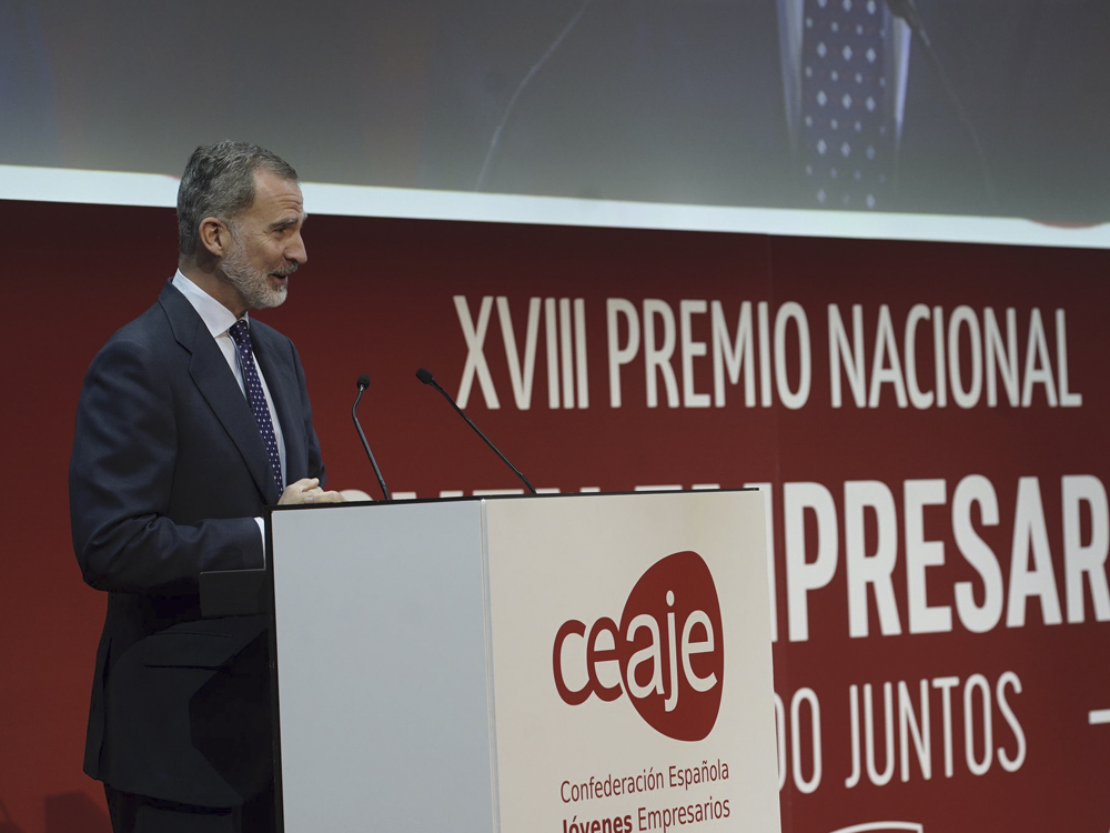 El alcalde, Ignacio Vázquez, forma parte del Comité de Honor del XVIII Premio Nacional Joven Empresario presidido por Su Majestad el Rey Don Felipe VI