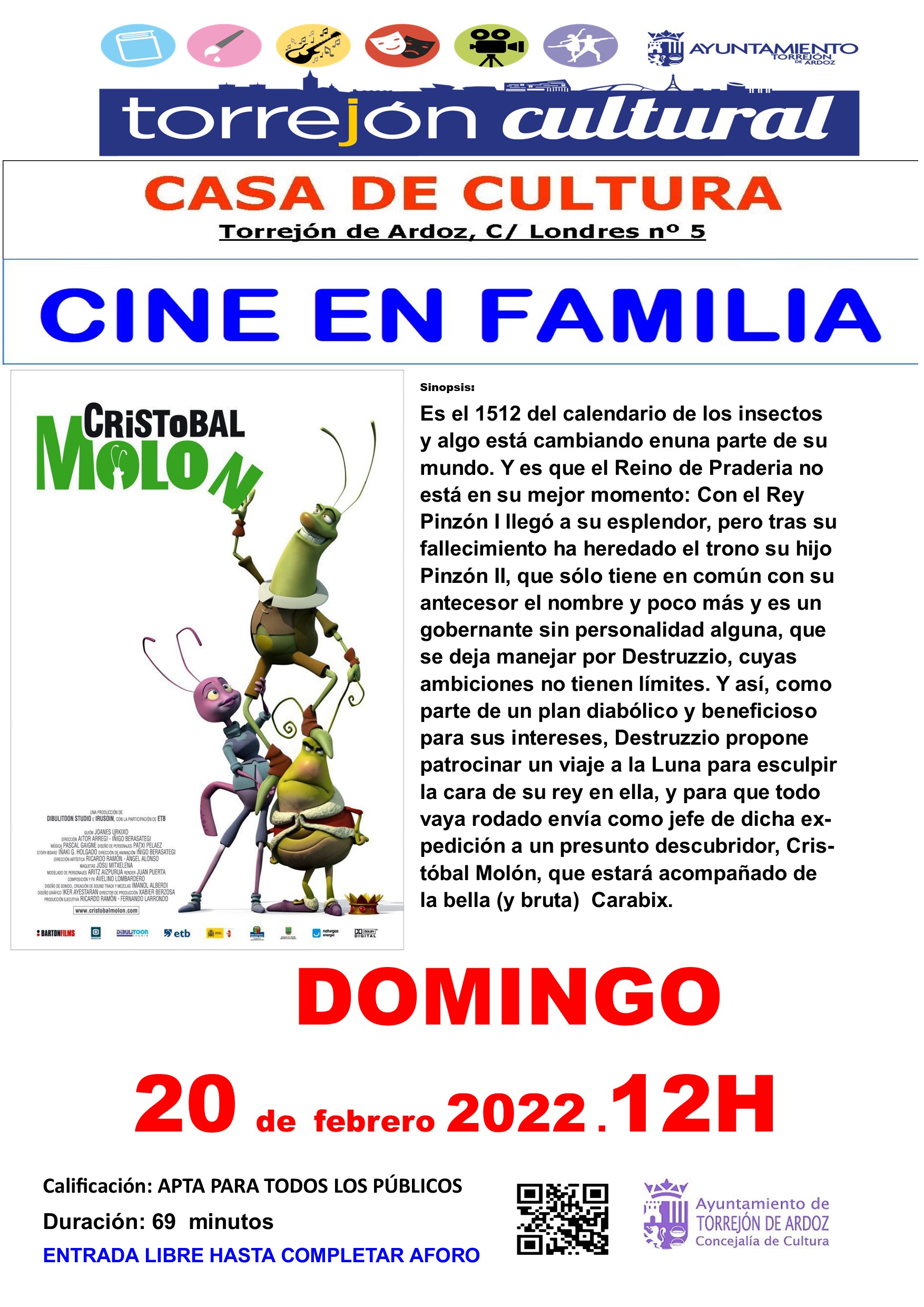 Cine en familia: Cristóbal Molón 