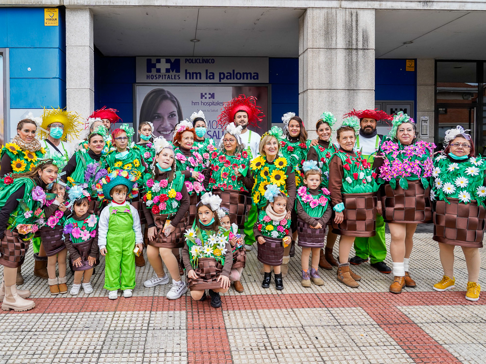 Carnavales 2022 - Segundo Premio Grandes Grupos: Casa de Andalucía - Cestas de flores
