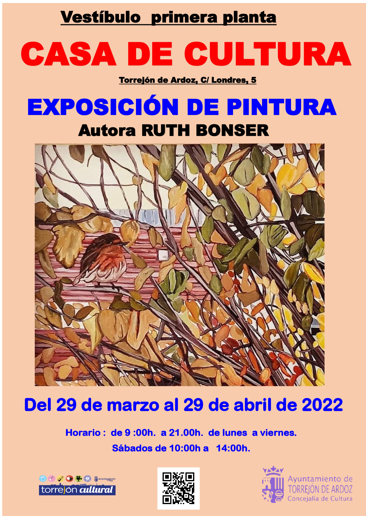 Exposición de pintura de Ruth Bonser