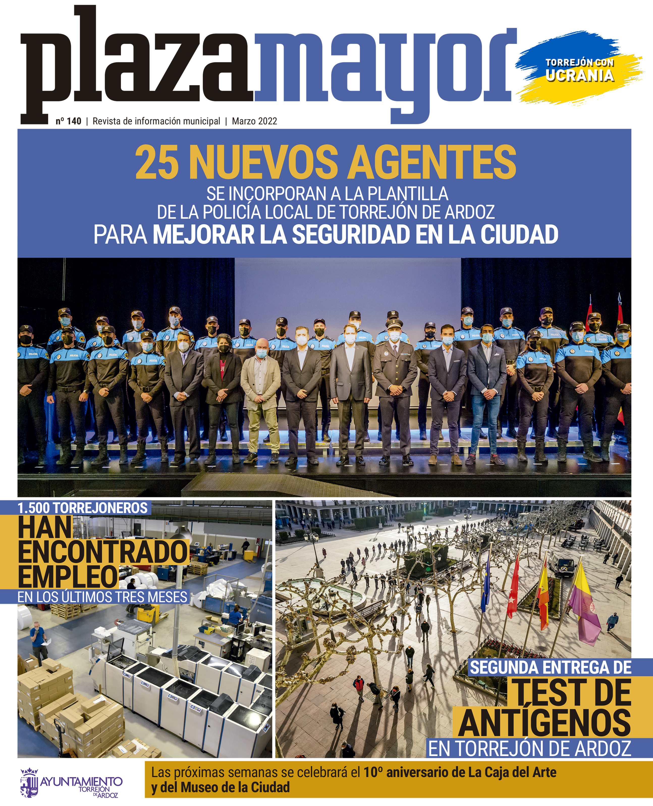 Portada Revista Plaza Mayor marzo 2022