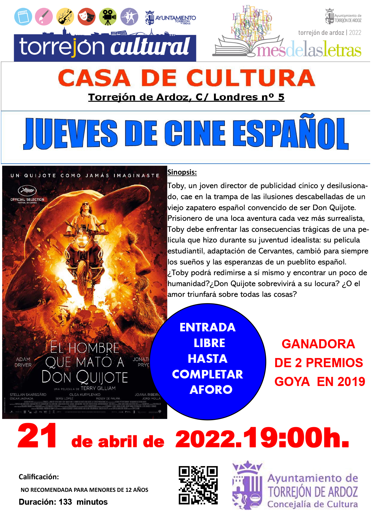 Jueves de cine español: El hombre que mató a Don Quijote