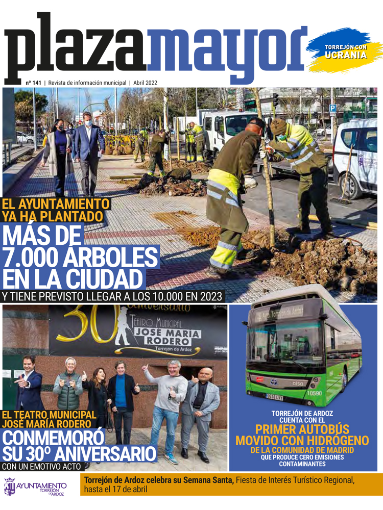 Portada Revista Plaza Mayor abril 2022