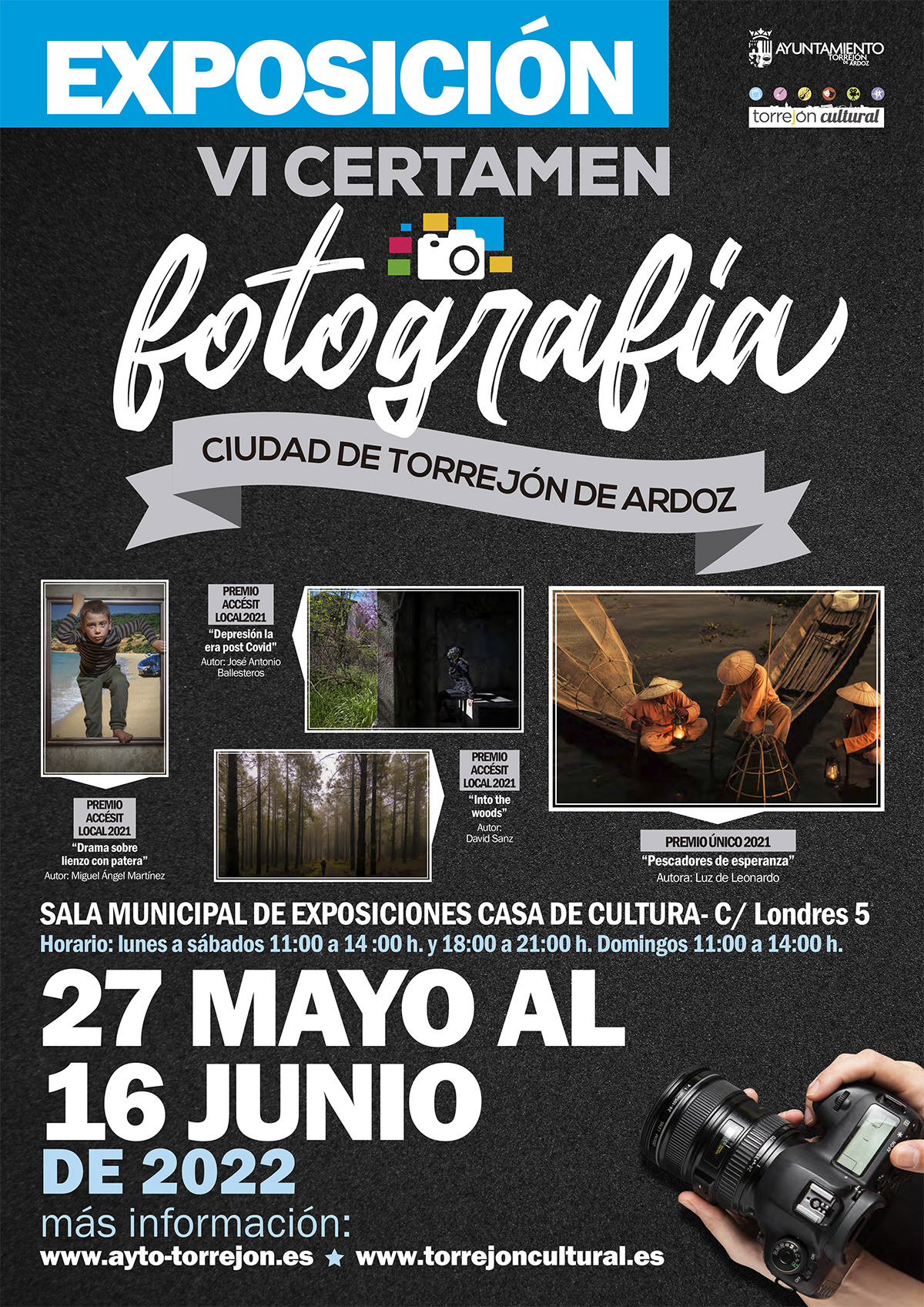 Exposición VI Certamen de Fotografía Ciudad de Torrejón de Ardoz