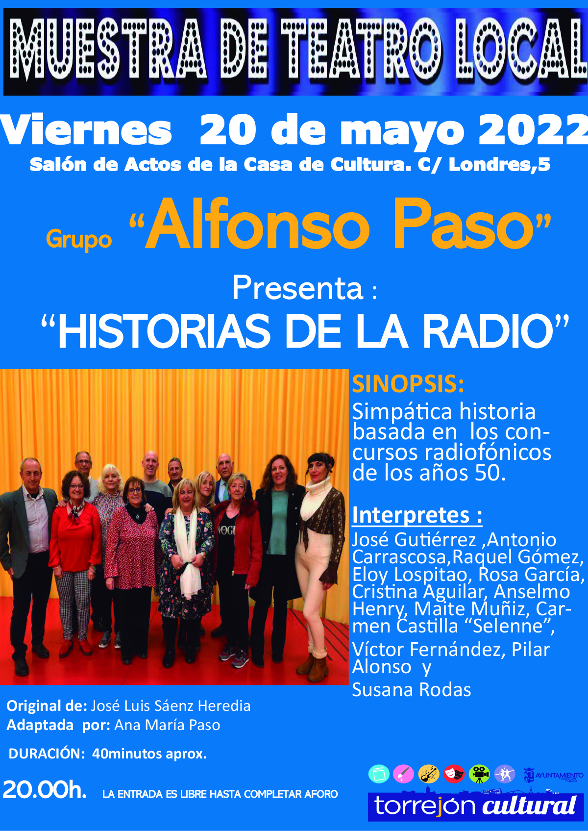 Muestra de Teatro Local: "Historias de la radio"