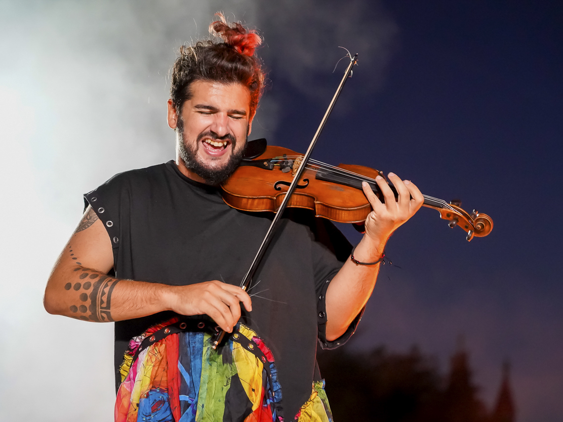 10º aniversario Parque Europa - Show Strad - El violinista rebelde + Guachis
