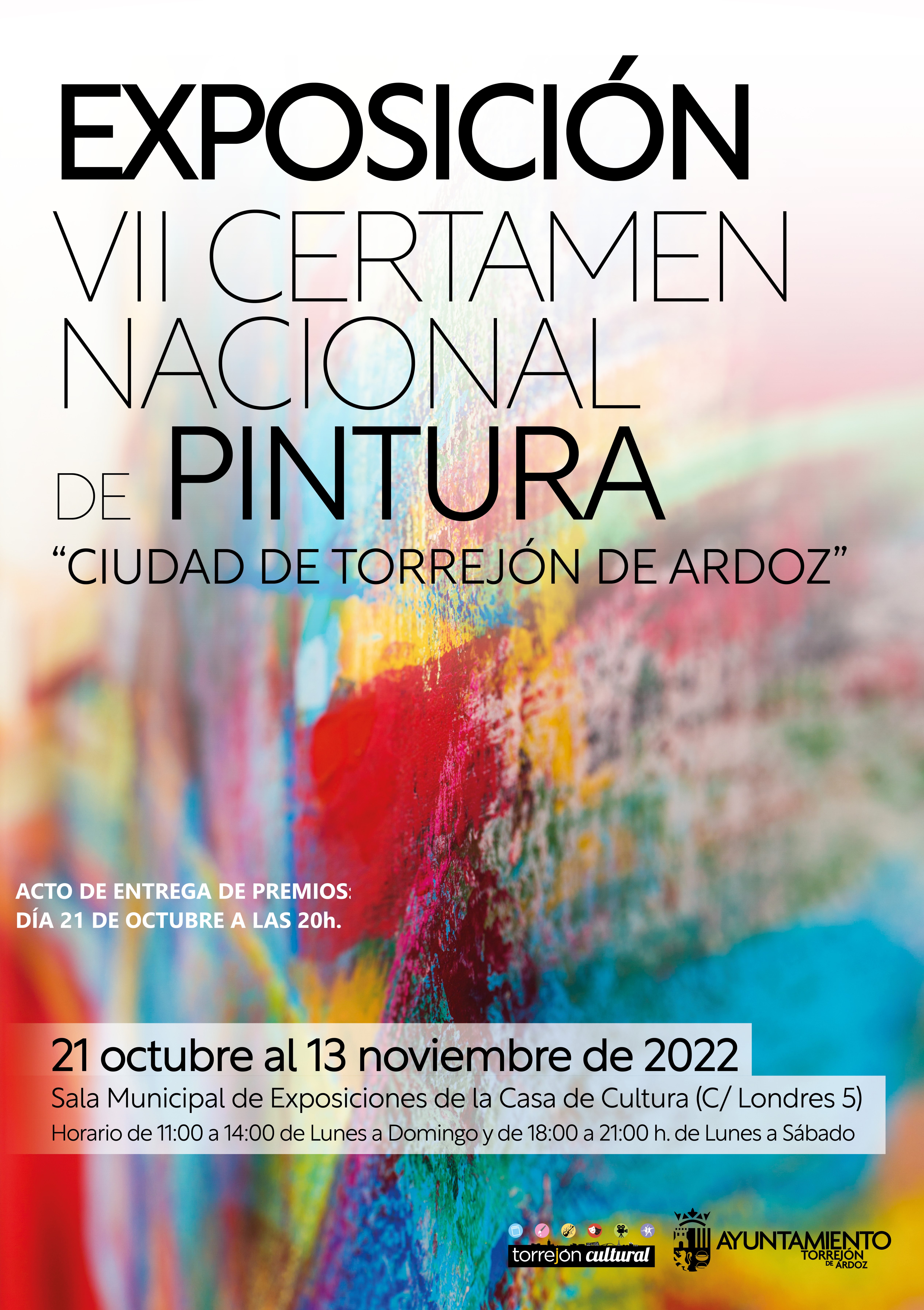 Exposición VII Certamen Nacional de Pintura Ciudad de Torrejón de Ardoz