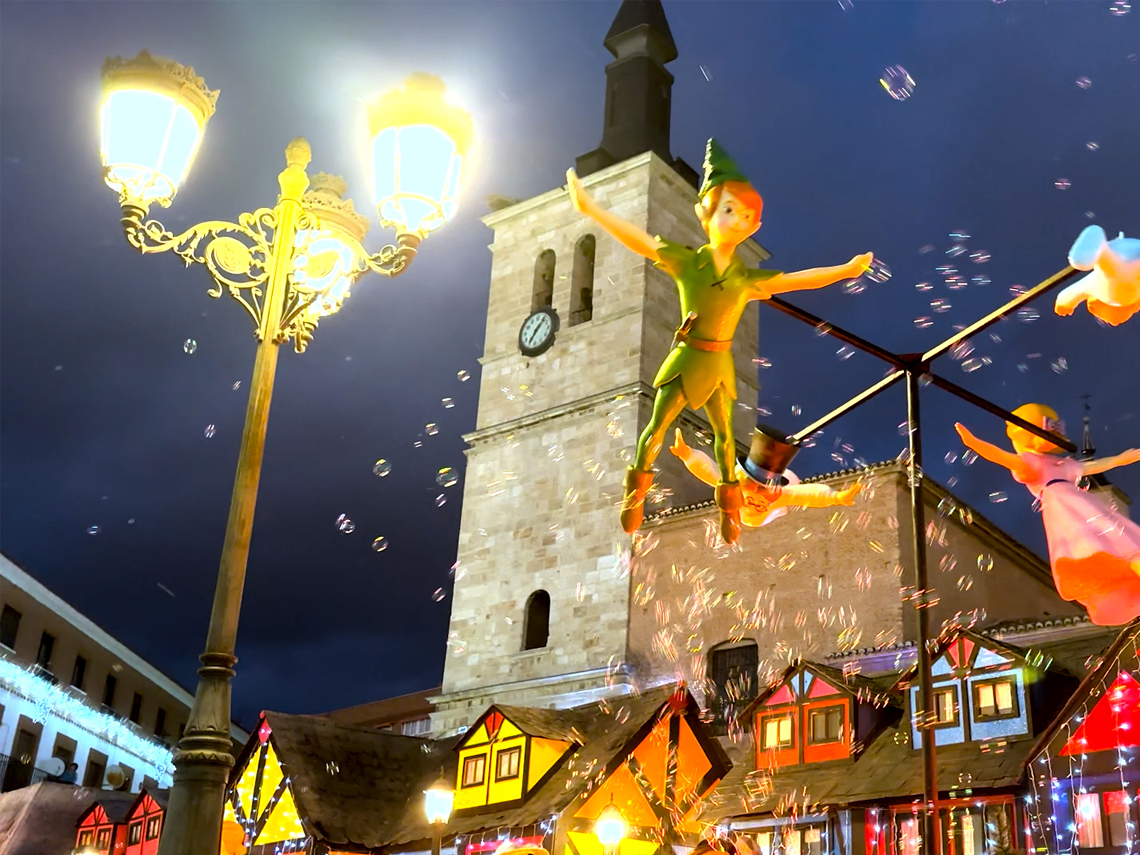 Vuelve a la Plaza Mayor la Ciudad de los Sueños: "Peter Pan"