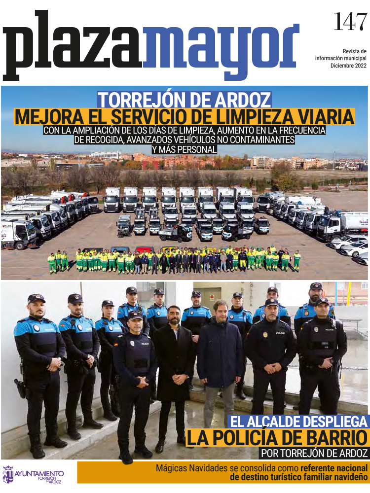 Portada Revista Plaza Mayor diciembre 2022
