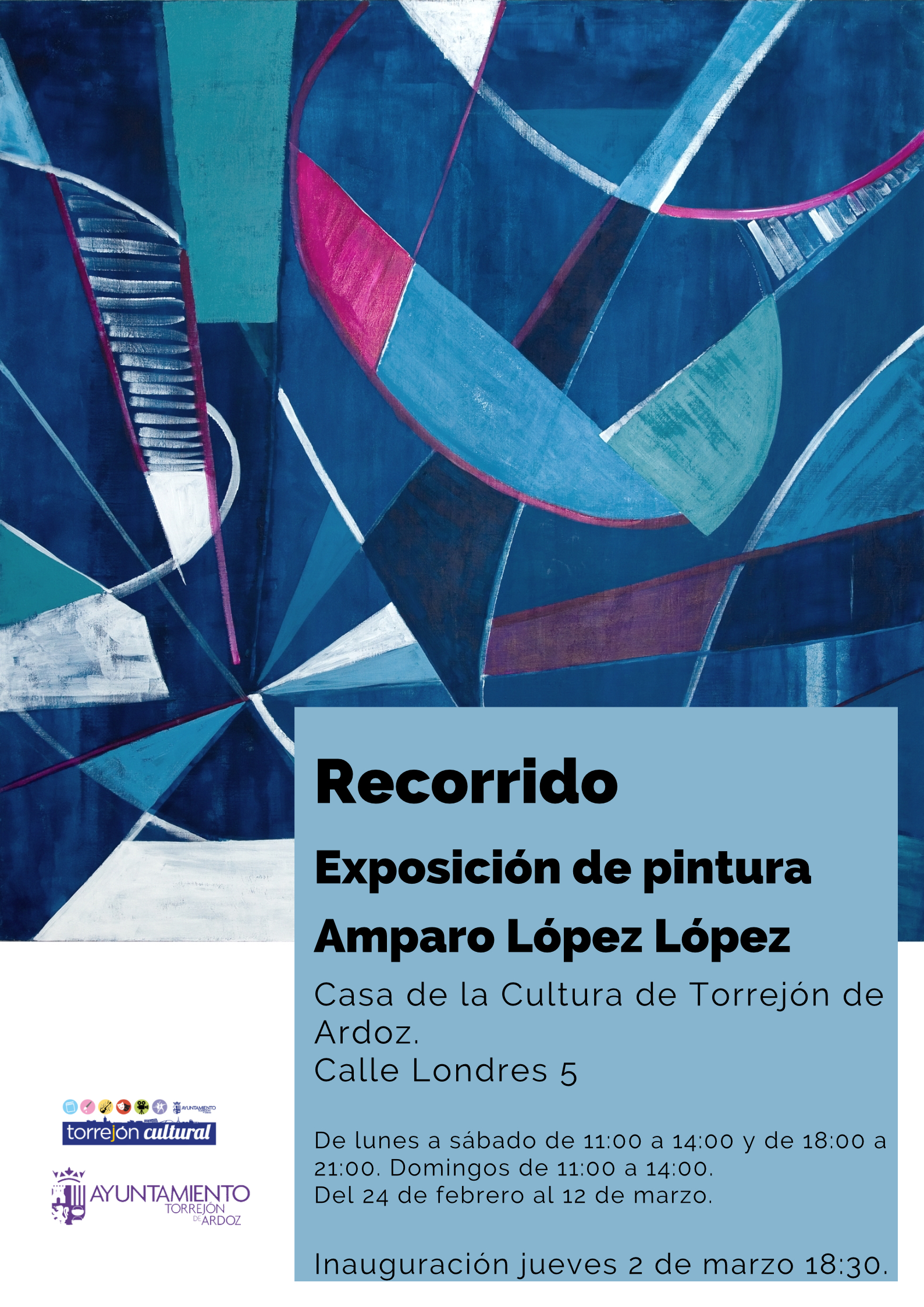 Exposición de pintura de Amparo López López