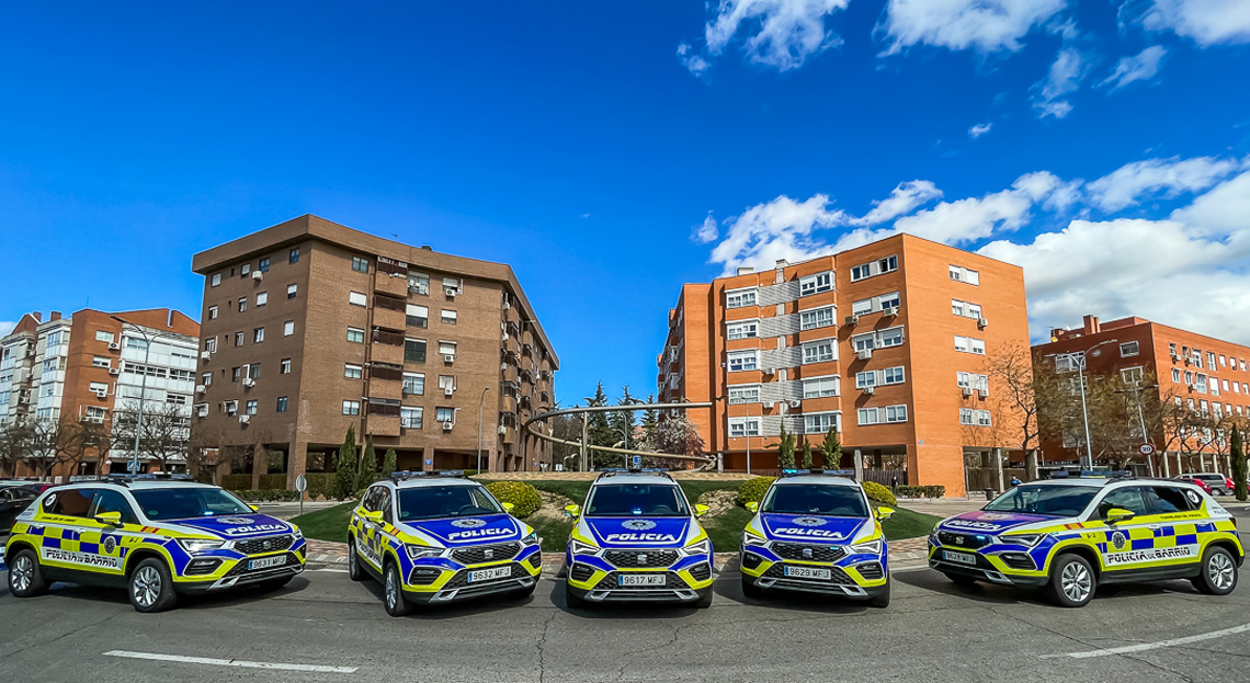 El Ayuntamiento de Torrejón de Ardoz potencia la Policía de Barrio al mejorarla con 5 nuevos vehículos patrulla