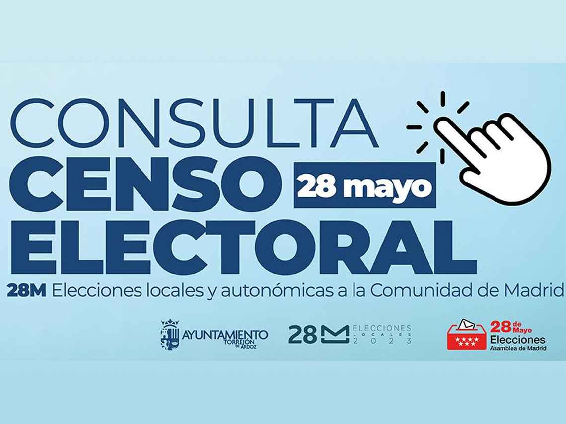 Consulta el censo electoral para saber dónde se tiene que votar en las elecciones municipales y autonómicas que se celebrarán el próximo 28 de mayo
