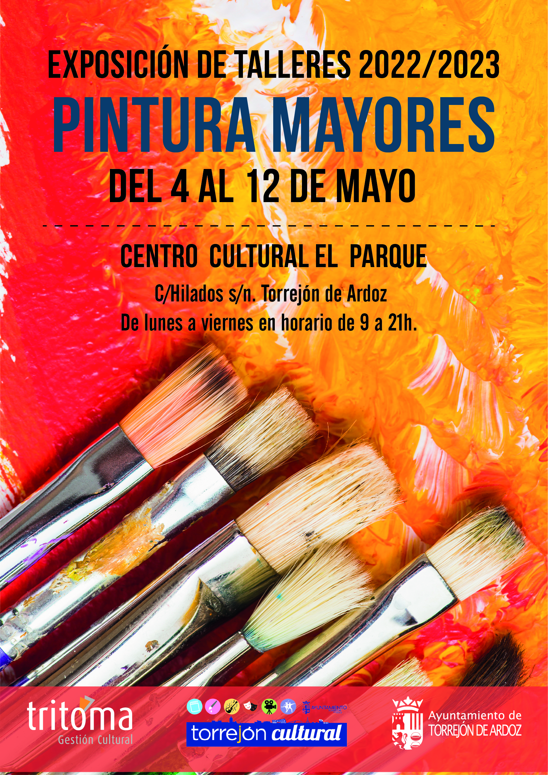 Exposición de talleres de pintura del CC El Parque