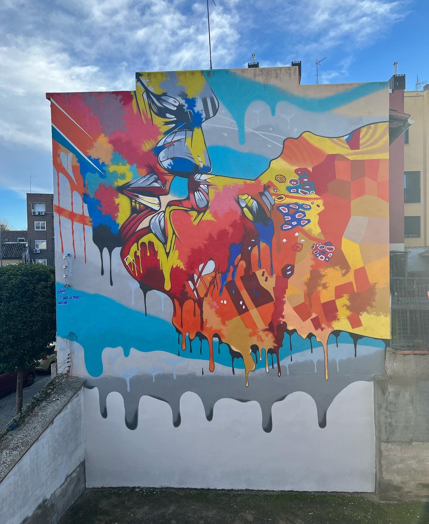 Se crean 5 nuevos murales en Torrejón de Ardoz, importante referente del arte urbano en España que ya cuenta con un total de 75