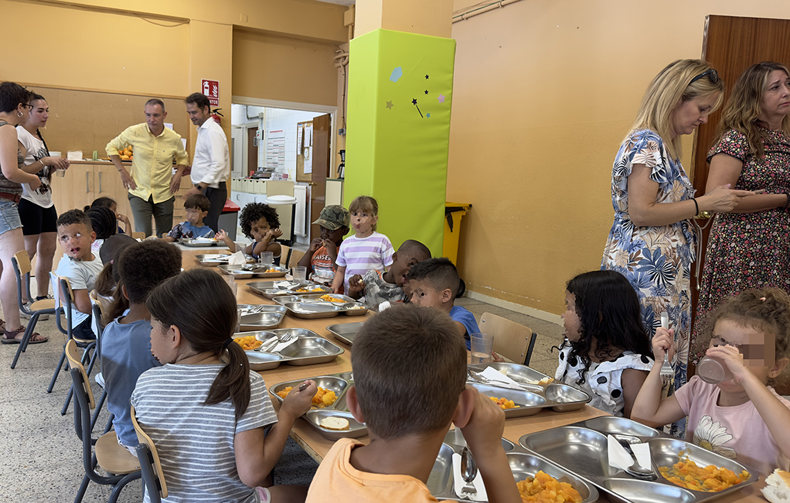 Torrejón de Ardoz abre por décimo año consecutivo el Comedor Escolar de Verano