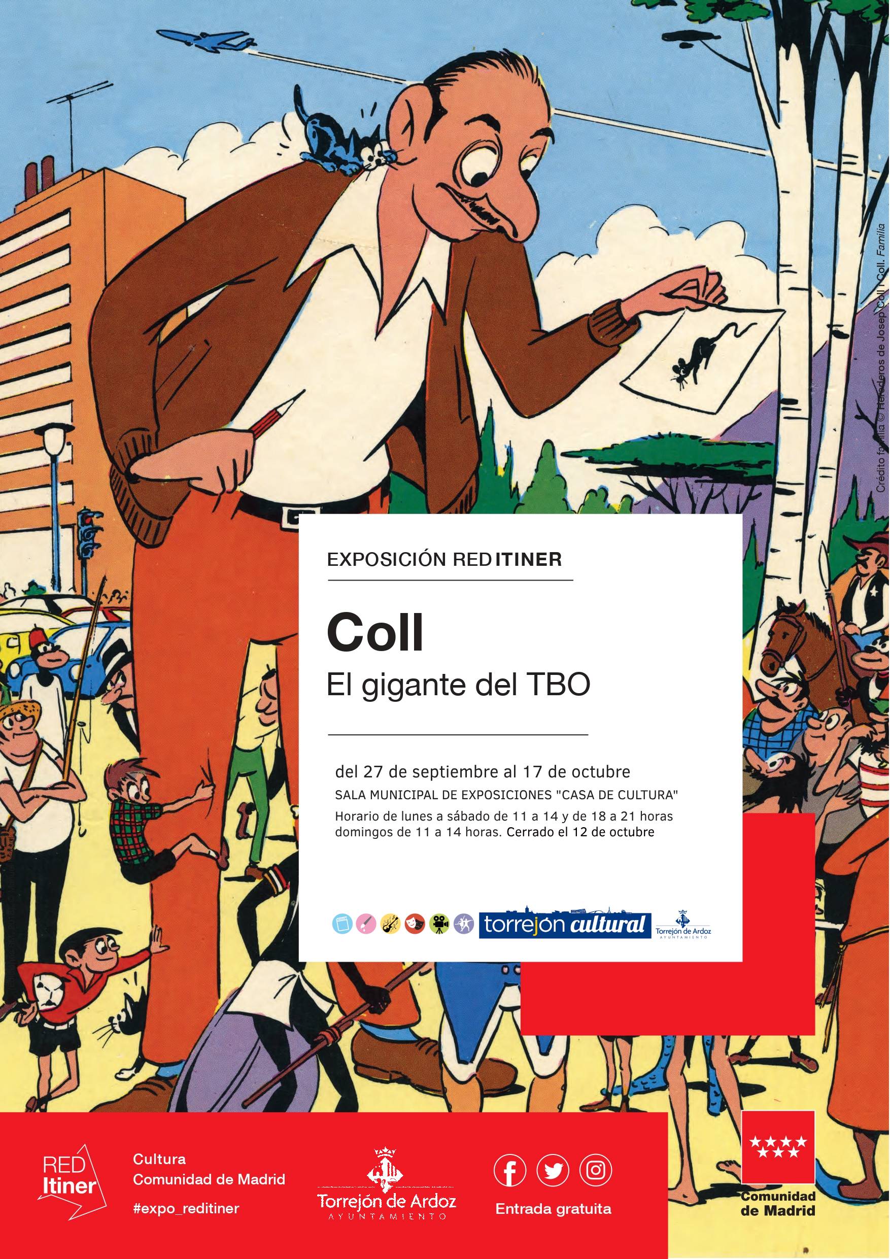 Exposición "Coll: El gigante del TBO"