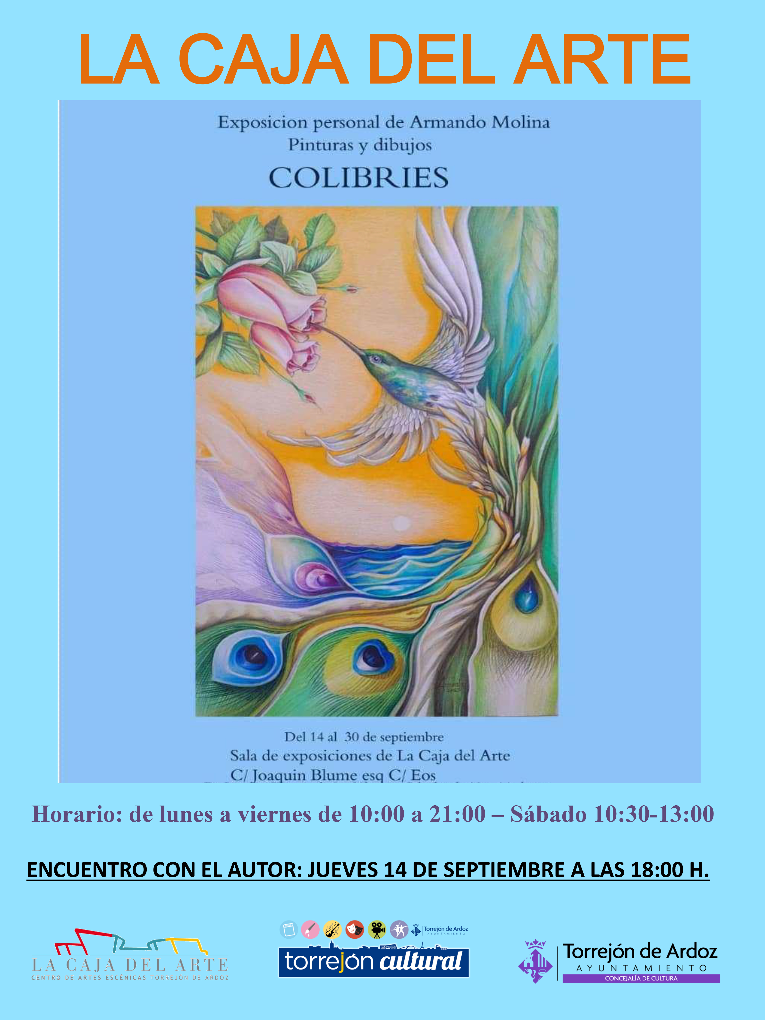 Exposición de dibujo y pintura de Armando Molina