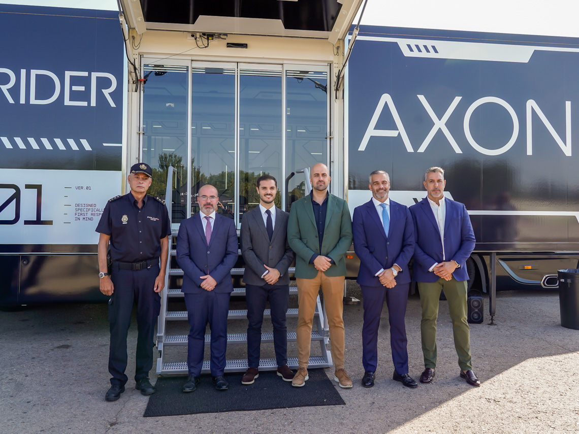 Torrejón de Ardoz acogió Axon RoadShow: una muestra de tecnología punta al servicio de la seguridad ciudadana