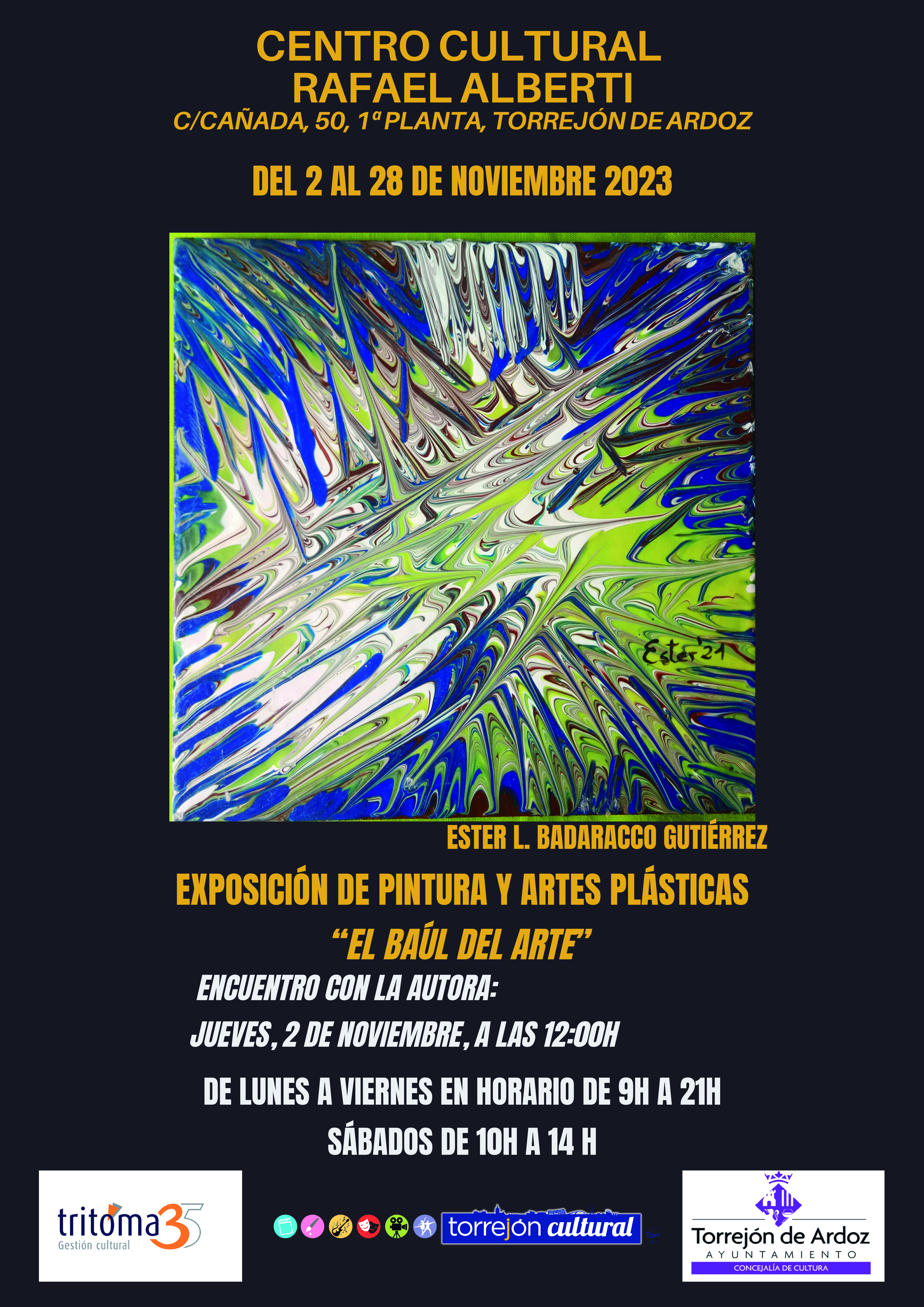 Exposición de pintura y artes plásticas "El baúl del arte"