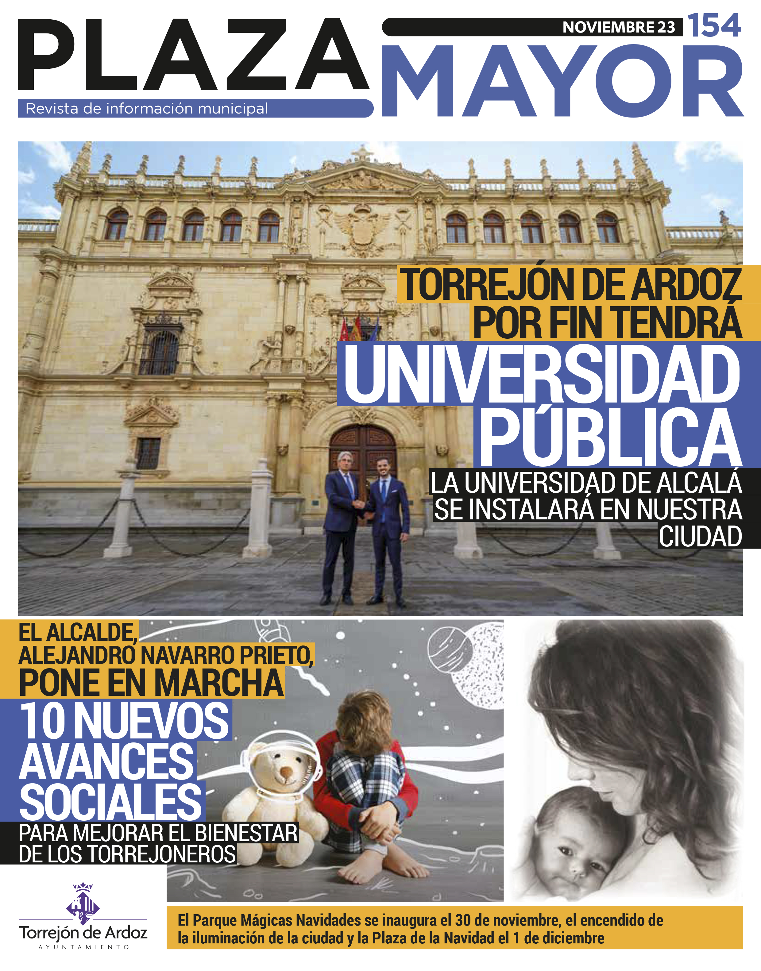Portada Revista Plaza Mayor noviembre 2023