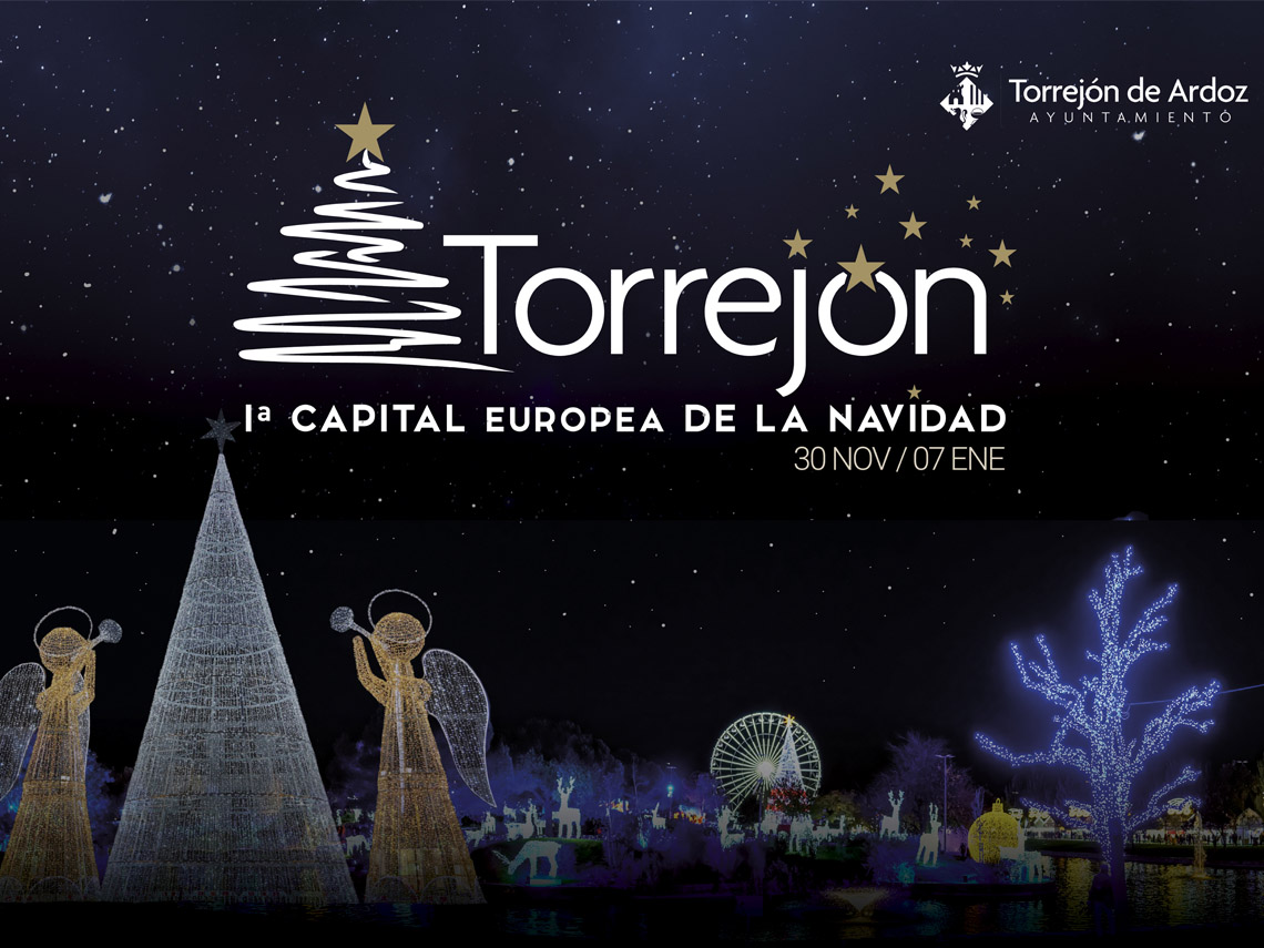 Hoy la presidenta de la Comunidad de Madrid, Isabel Díaz Ayuso, y el alcalde, Alejandro Navarro Prieto, inauguran Mágicas Navidades, el Parque de la Navidad de España, al que están invitados todos los torrejoneros