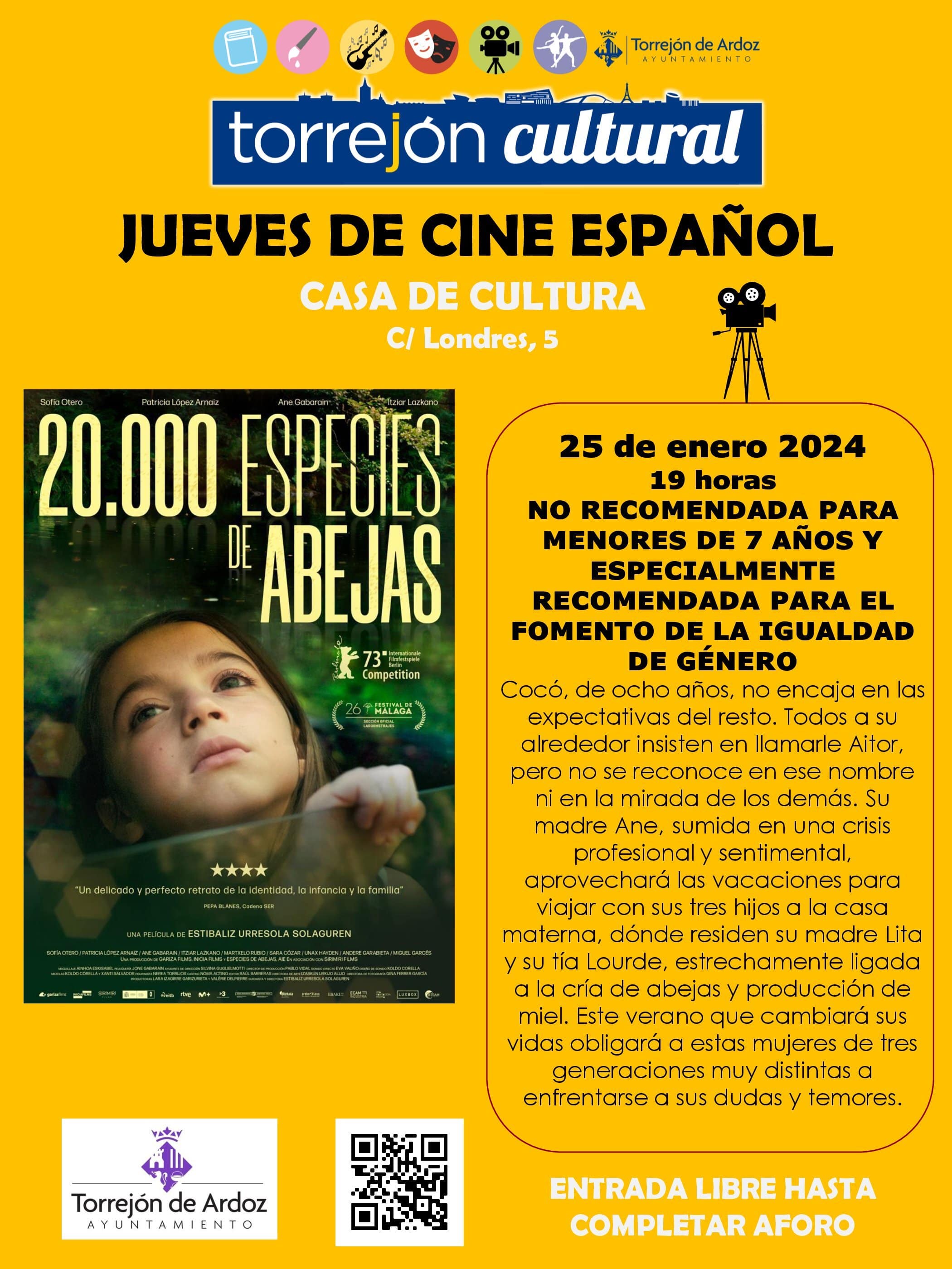 Jueves de cine español: 20.000 especies de abejas