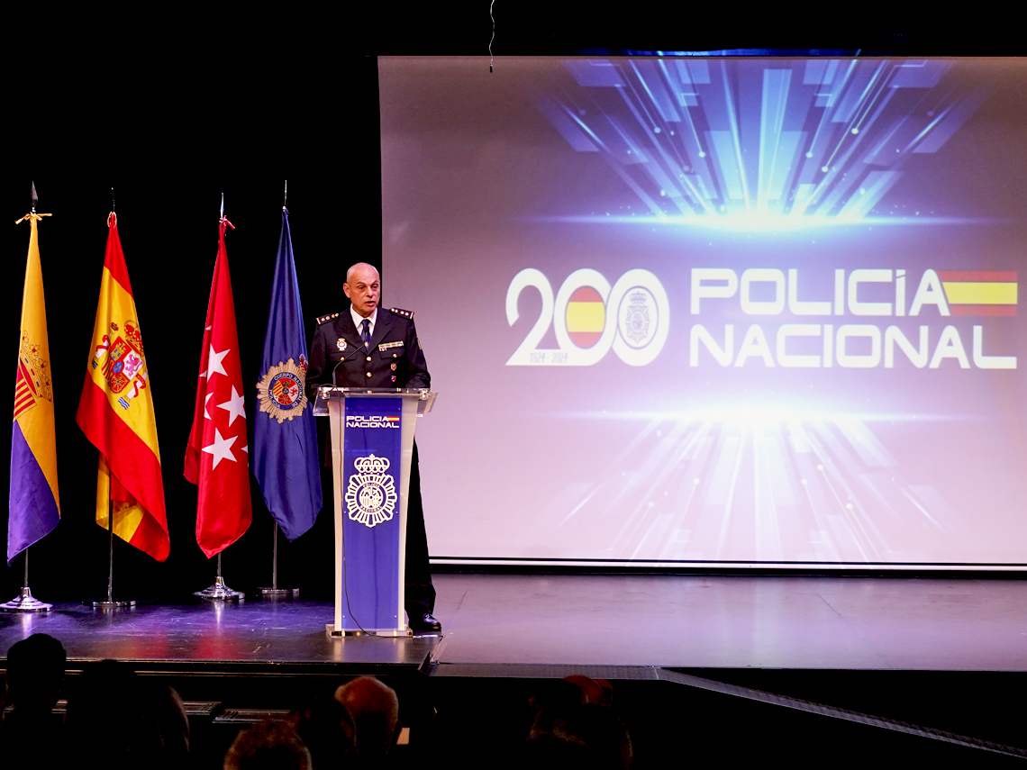 El comisario del Cuerpo Nacional de Policía en Torrejón de Ardoz, Juan Ignacio Parreño  