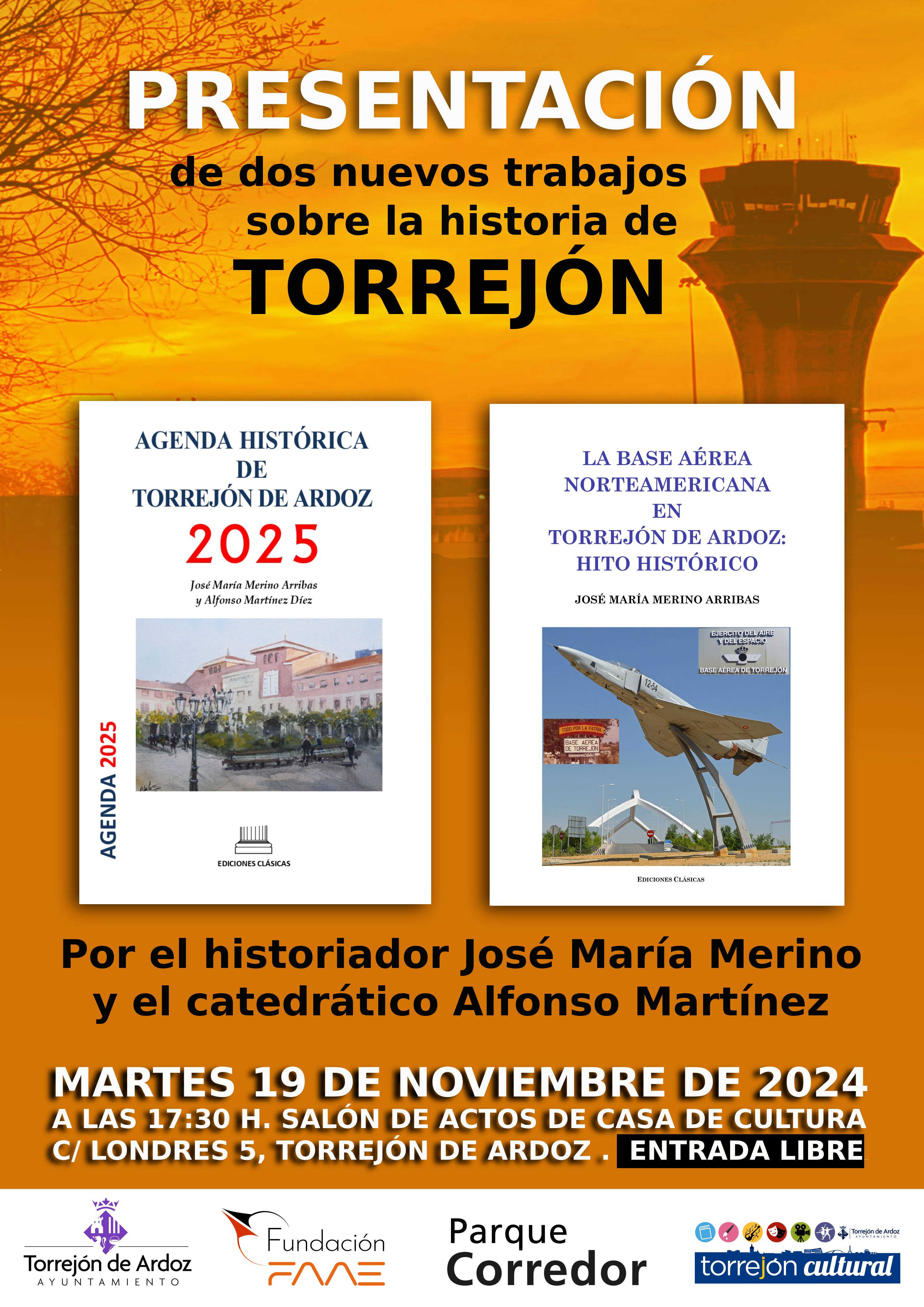 Presentación dos nuevos trabajos sobre la historia de Torrejón de Ardoz