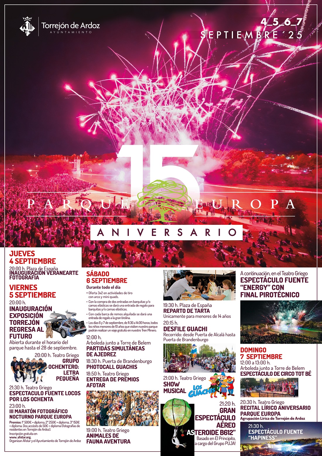 15º aniversario Parque Europa