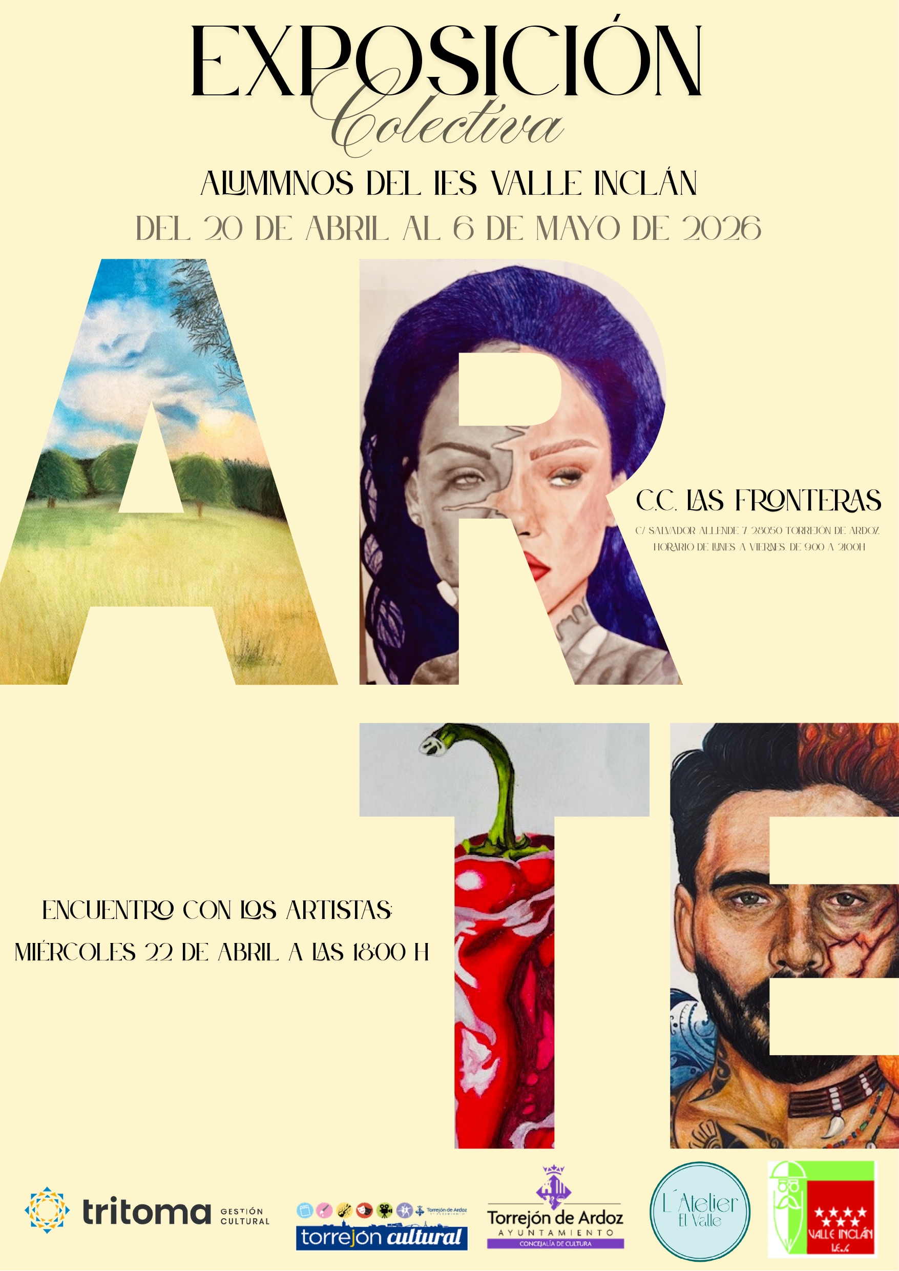 Exposición de los alumnos del IES Valle-Inclán