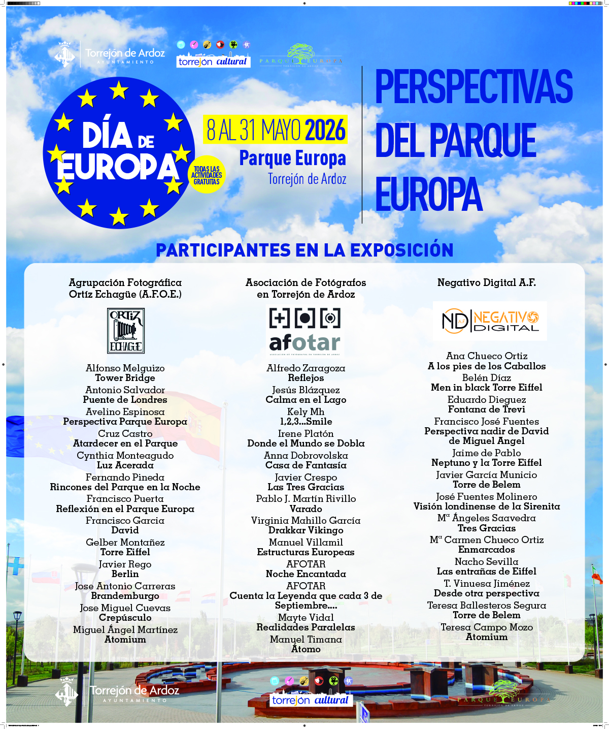 Exposición "Perspectivas del Parque Europa"
