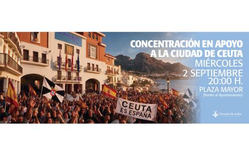 Este miércoles, 2 de septiembre, a las 20:00 horas en la Plaza Mayor.