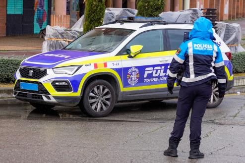 La Policía Local de Torrejón de Ardoz detiene a un individuo por hurto de una mochila con material profesional valorado en más de 1.500 euros