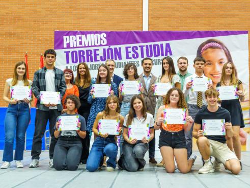 Los mejores estudiantes de Torrejón de Ardoz en esta edición