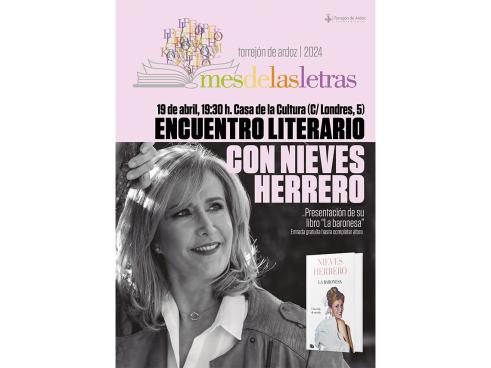 Encuentro literario con Nieves Herrero