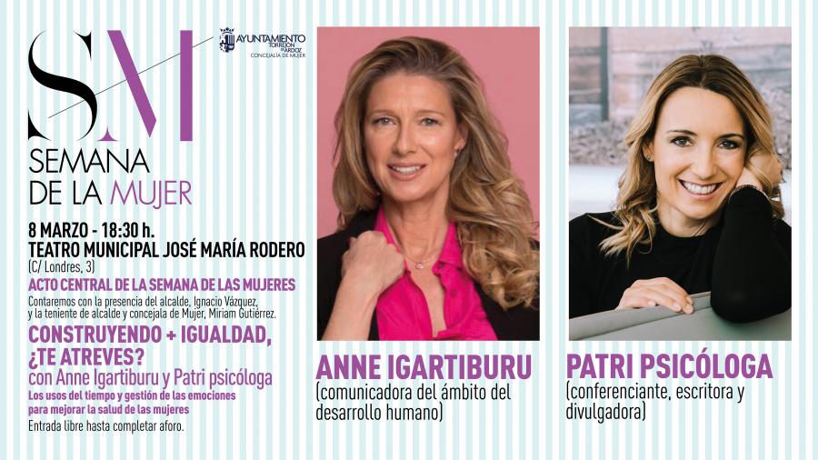 Acto central Semana de la Mujer 2023 Torrejón de Ardoz