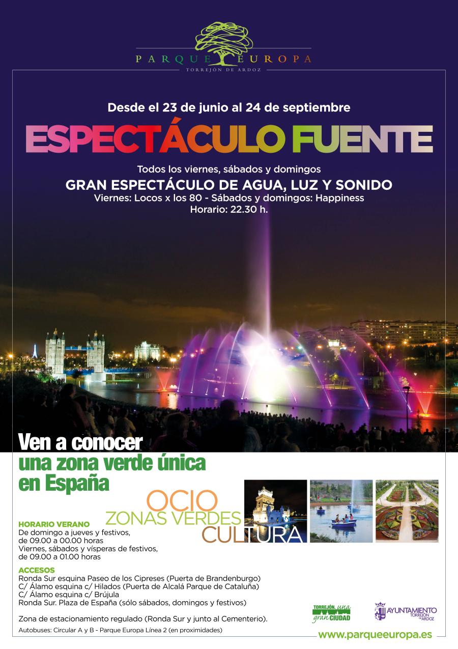 Espectáculo Fuente 2023