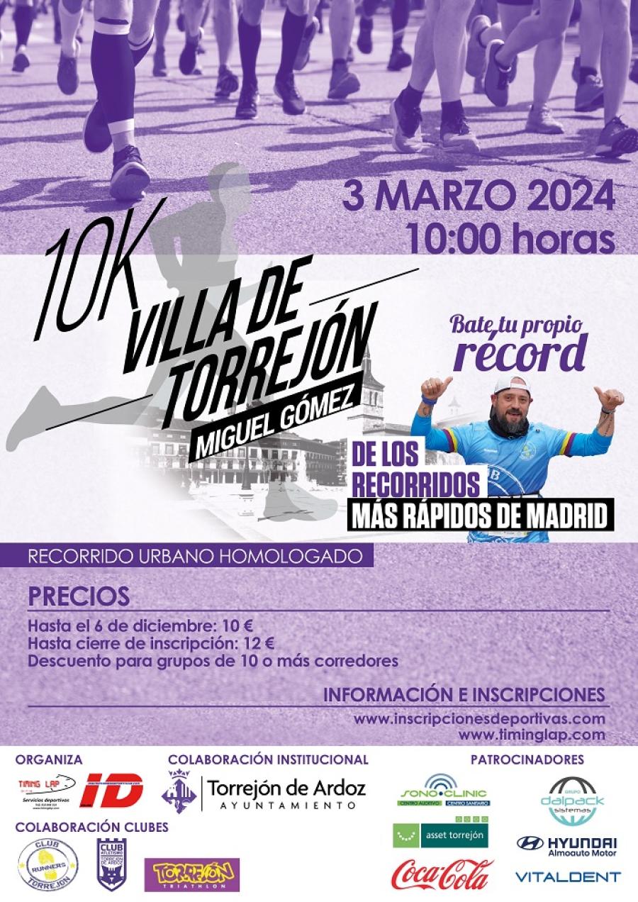 10K Villa de Torrejón - Miguel Gómez