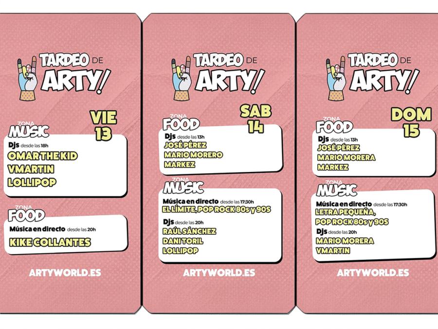 Arty World fin de semana 13-15 septiembre