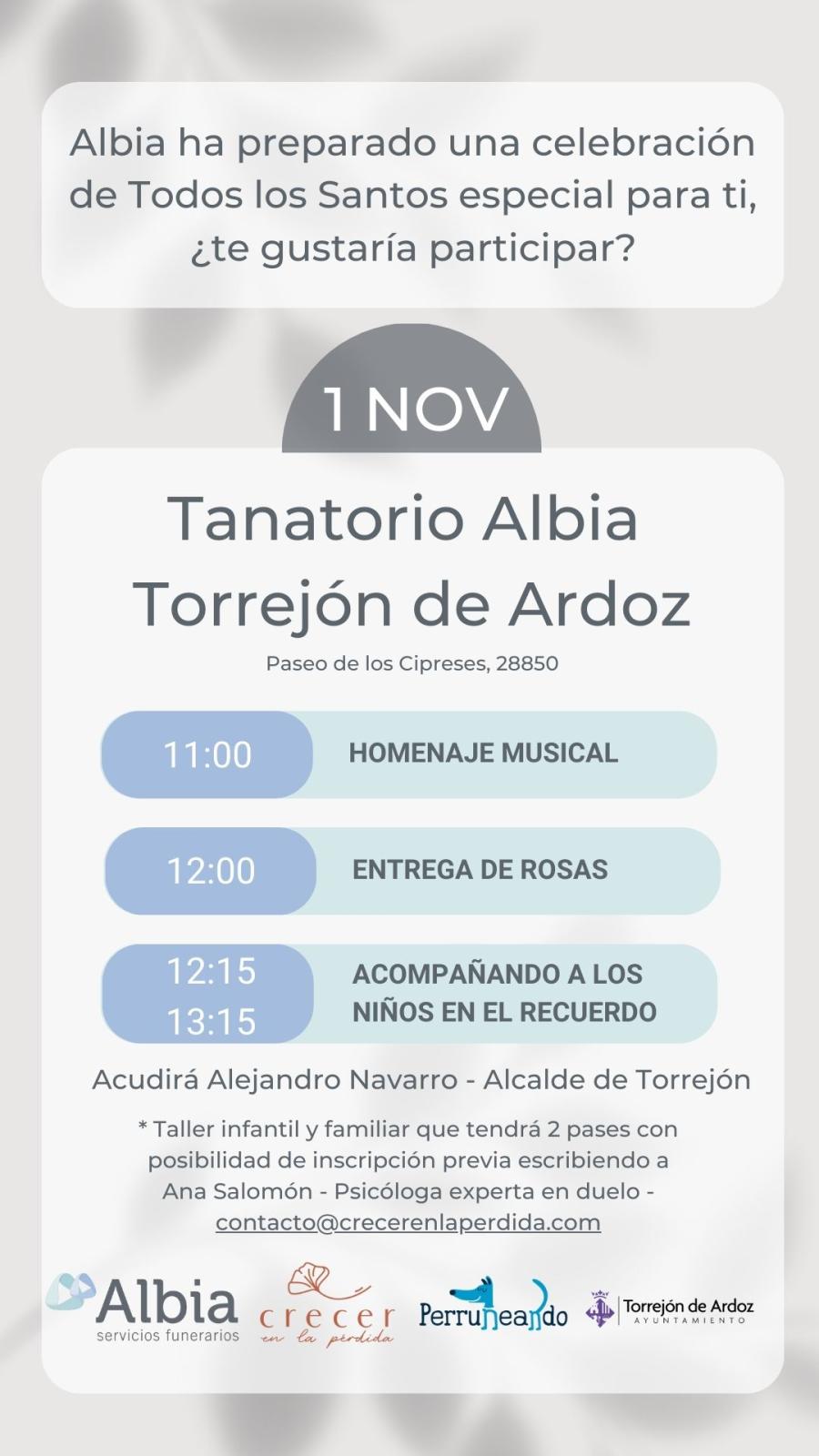 Acto Tanatorio Día de Todos los Santos