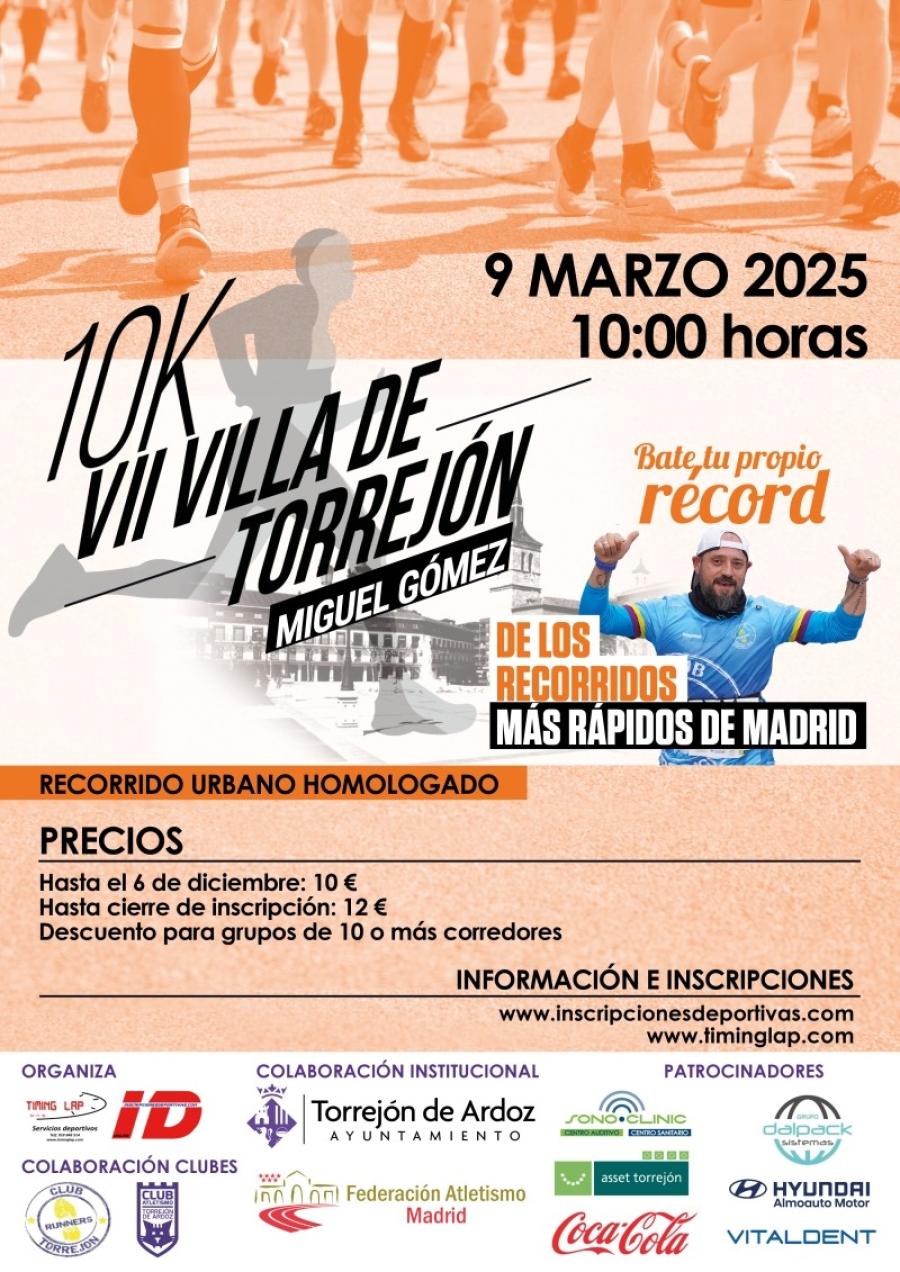 Carrera VII 10K Villa de Torrejón Miguel Gómez